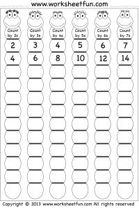 14 Best Images of Kindergarten Counting Worksheets 1- 100 - Fill in the