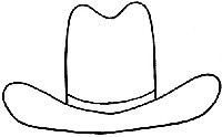 Cowboy Hat Template Printable