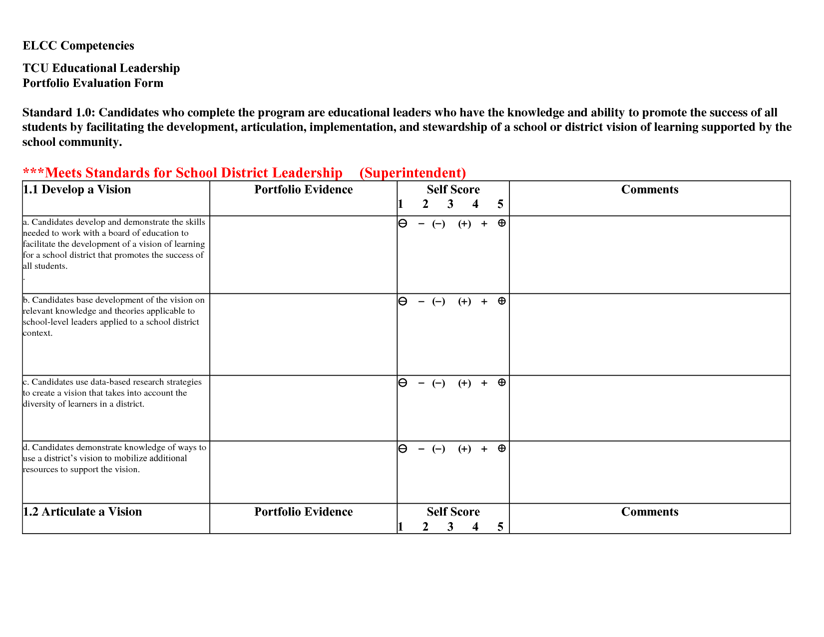 Leadership Portfolio Template leadership-portfolio-template