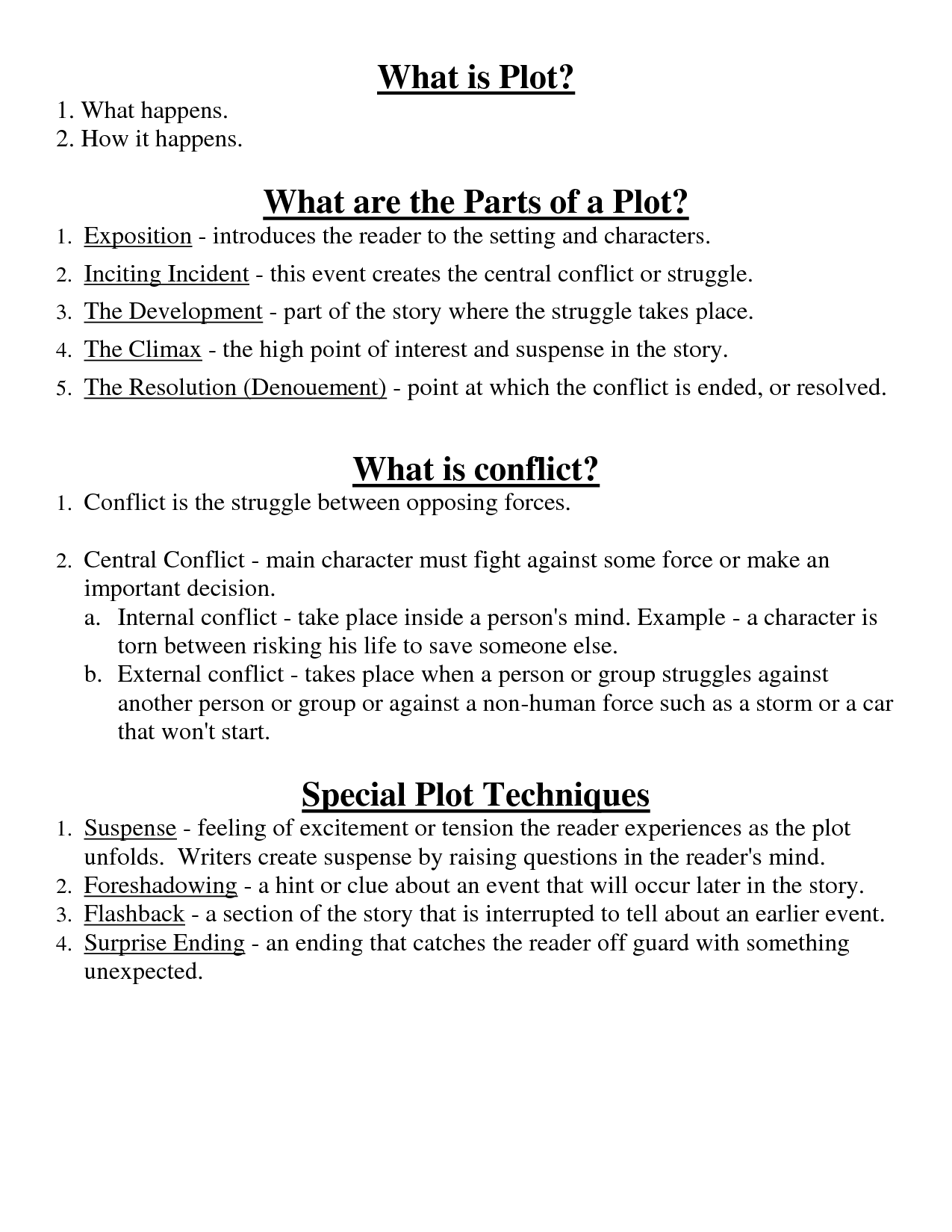14 Best Images Of Story Setting Worksheets