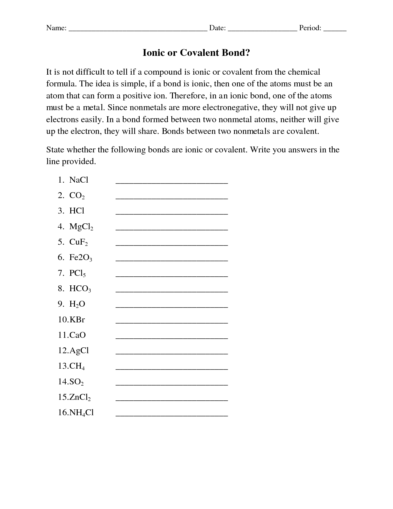 13 Best Images of Bonding Basics Ionic Bonds Worksheet Ionic and Covalent Bonding Worksheet 13 Best Images of Bonding Basics Ionic Bonds Worksheet Ionic and Covalent Bonding Worksheet