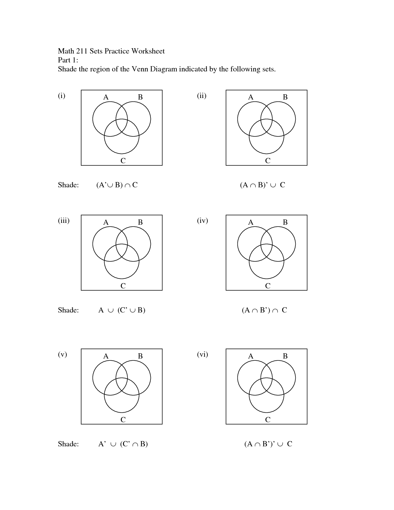 8 Best Images of Math Multiplication Worksheets In Shade Math Venn