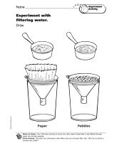 Water Filtering Experiment With