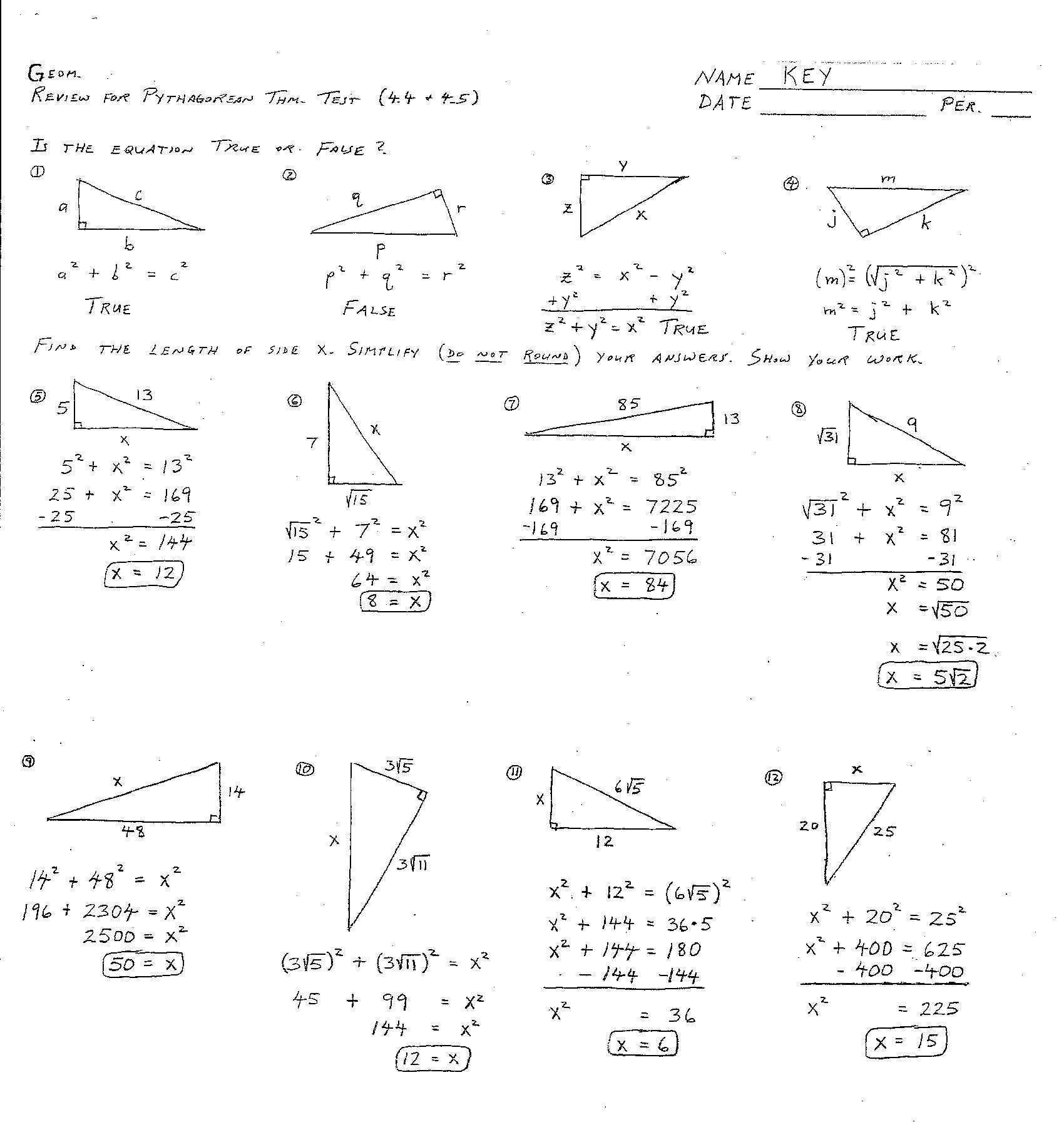 6 Best Images Of Congruent Triangles Worksheet With Answer Congruent Triangles Worksheet 4 5 