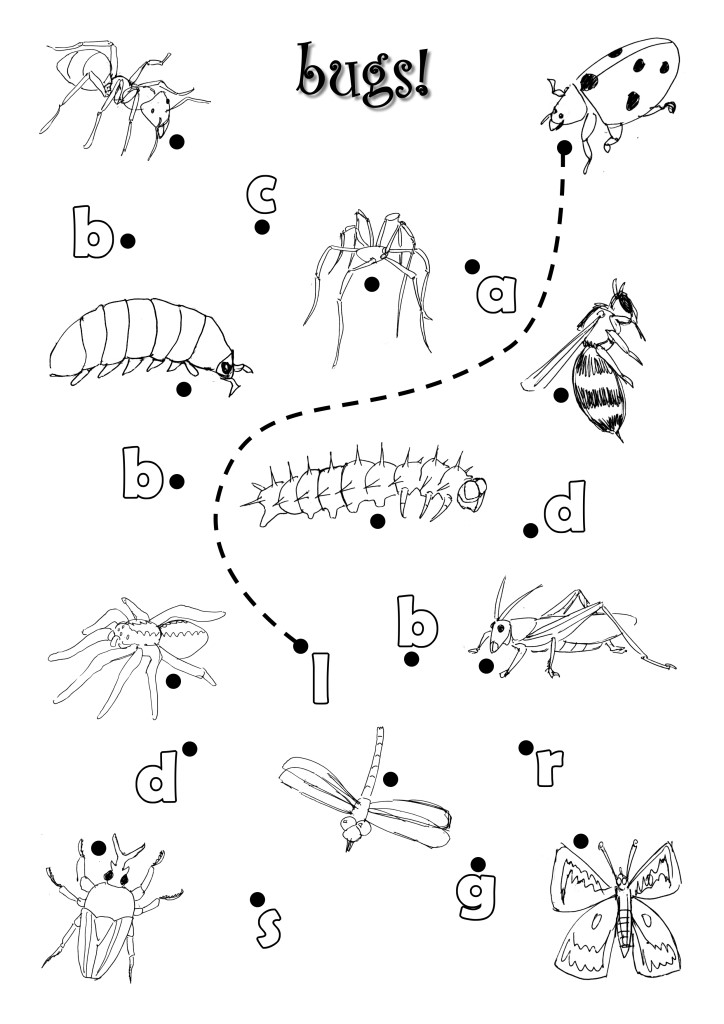 9 Best Images of Bug And Insect Worksheets Bug and Insect Preschool