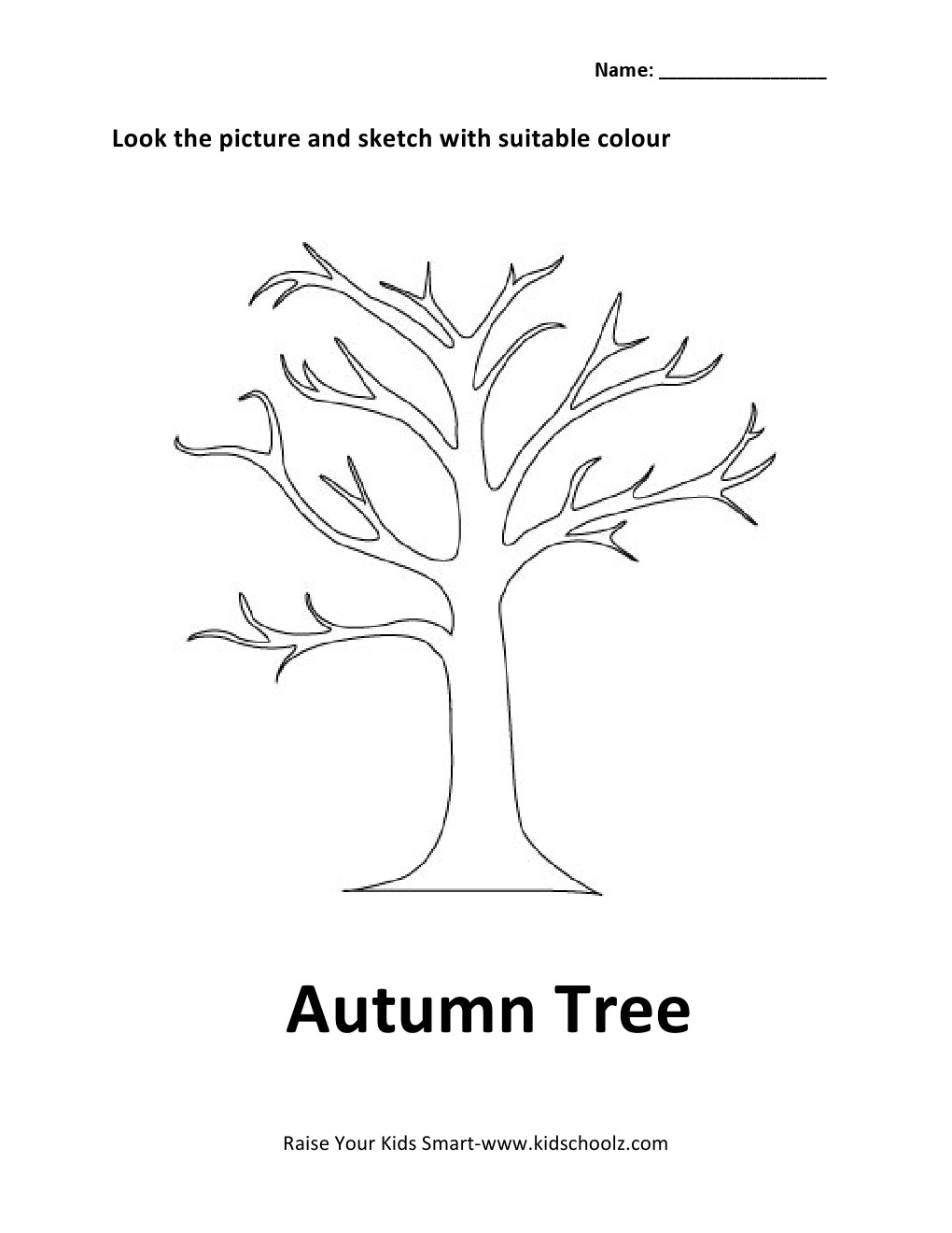 13 Best Images of Fall Kindergarten Vocabulary Worksheets - Playground