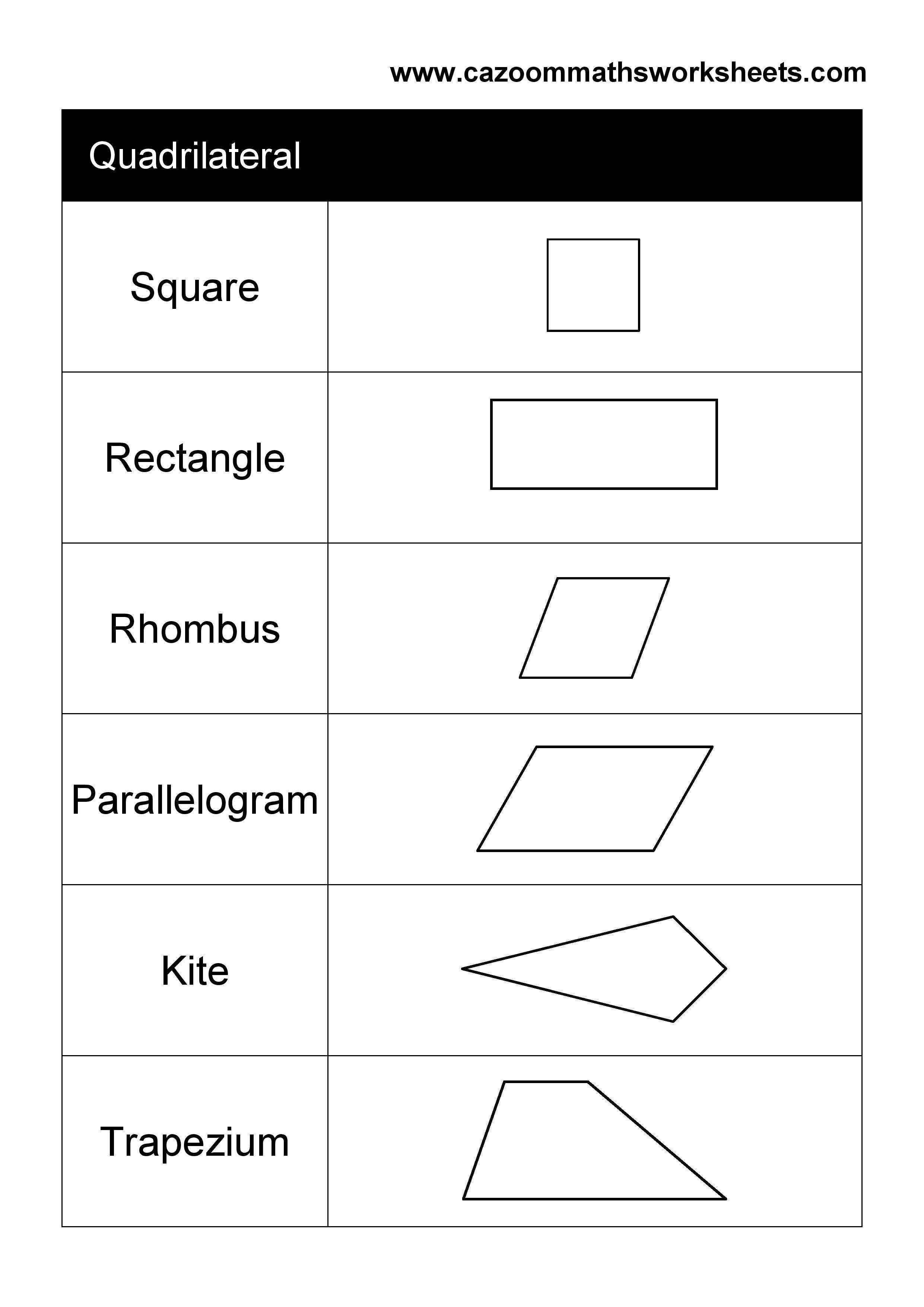 11-best-images-of-quadrilateral-shapes-worksheet-types-of