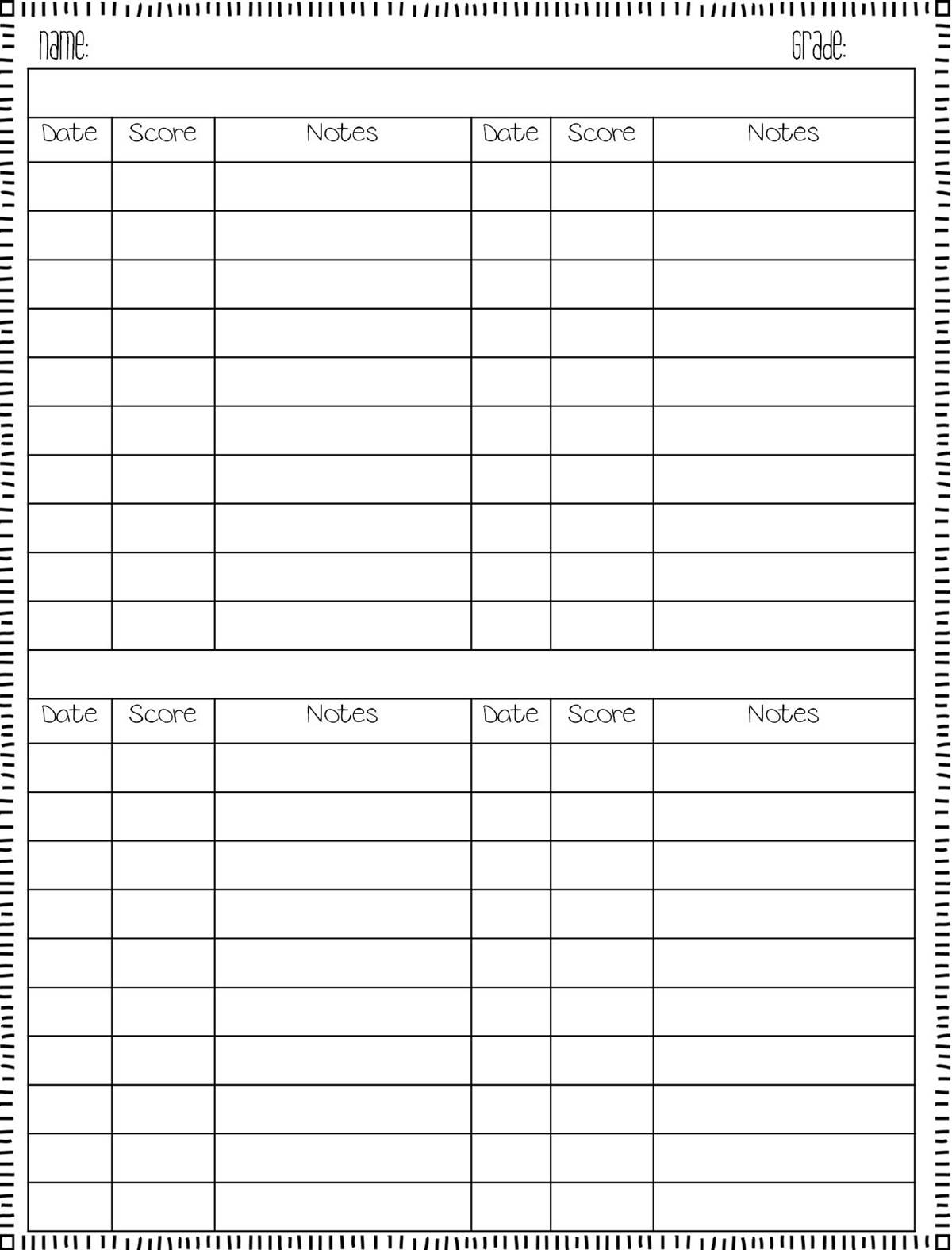 Printable Iep Goal Tracking Sheets printable-iep-goal-tracking-sheets