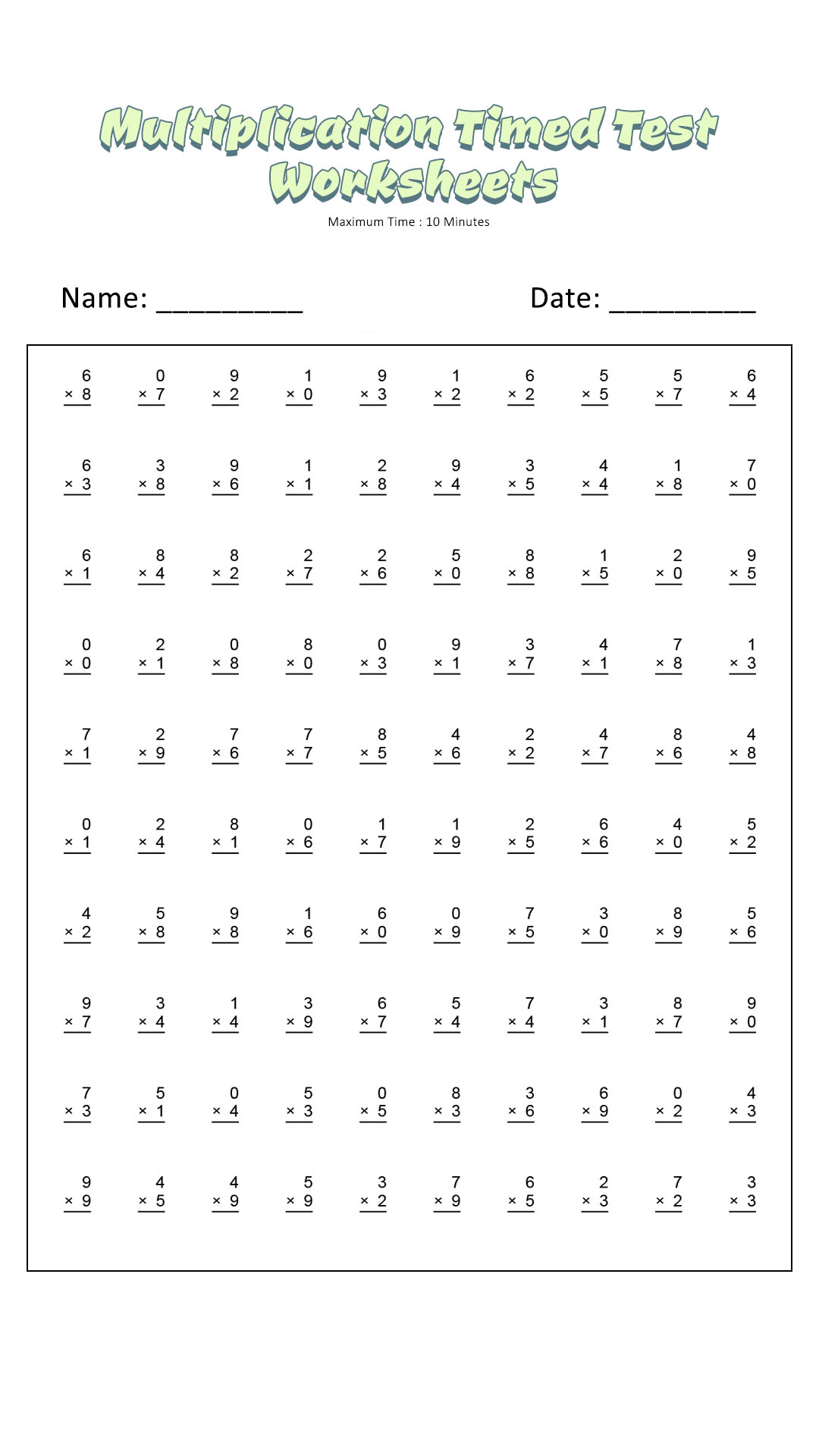 17-best-images-of-timed-multiplication-worksheets-printable