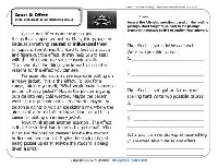 Cause and Effect Worksheets 3rd Grade