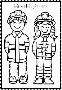 Fire Safety Coloring Worksheets