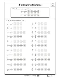 5th Grade Math Worksheets