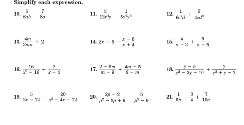 15 Best Images of Simplifying Rational Exponents Worksheets - Kuta