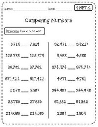 Common Core 4th Grade Math Worksheets