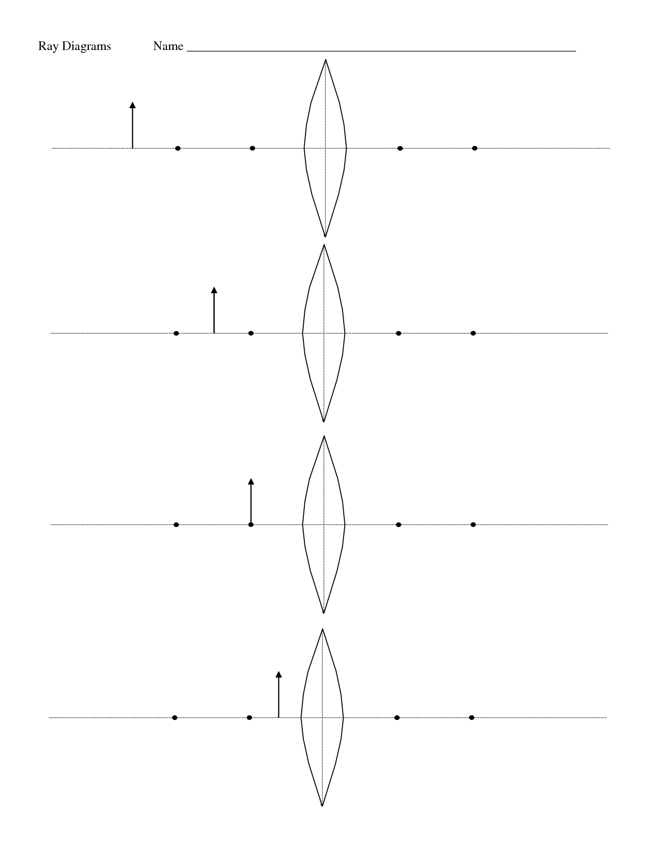 35 Mirror Ray Diagram Worksheet Answers