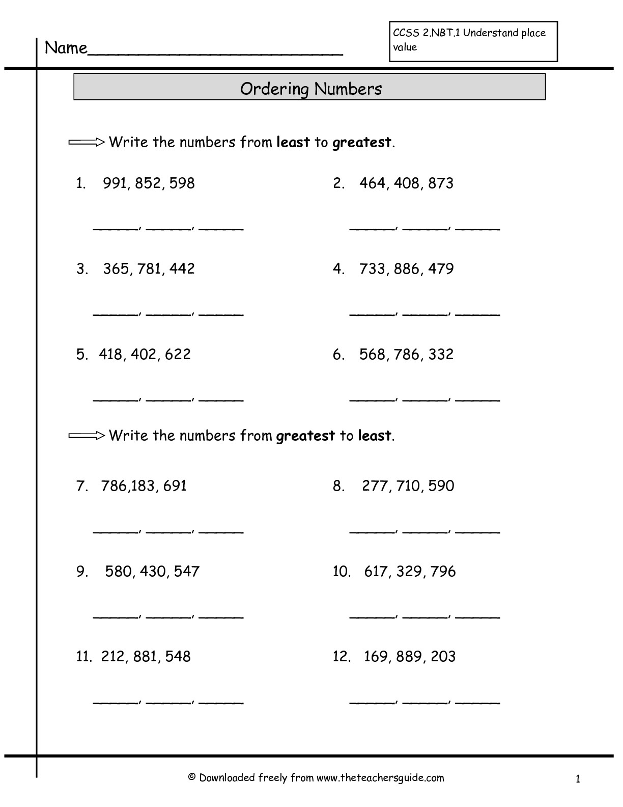 Fractions Greater Than 1 Worksheet