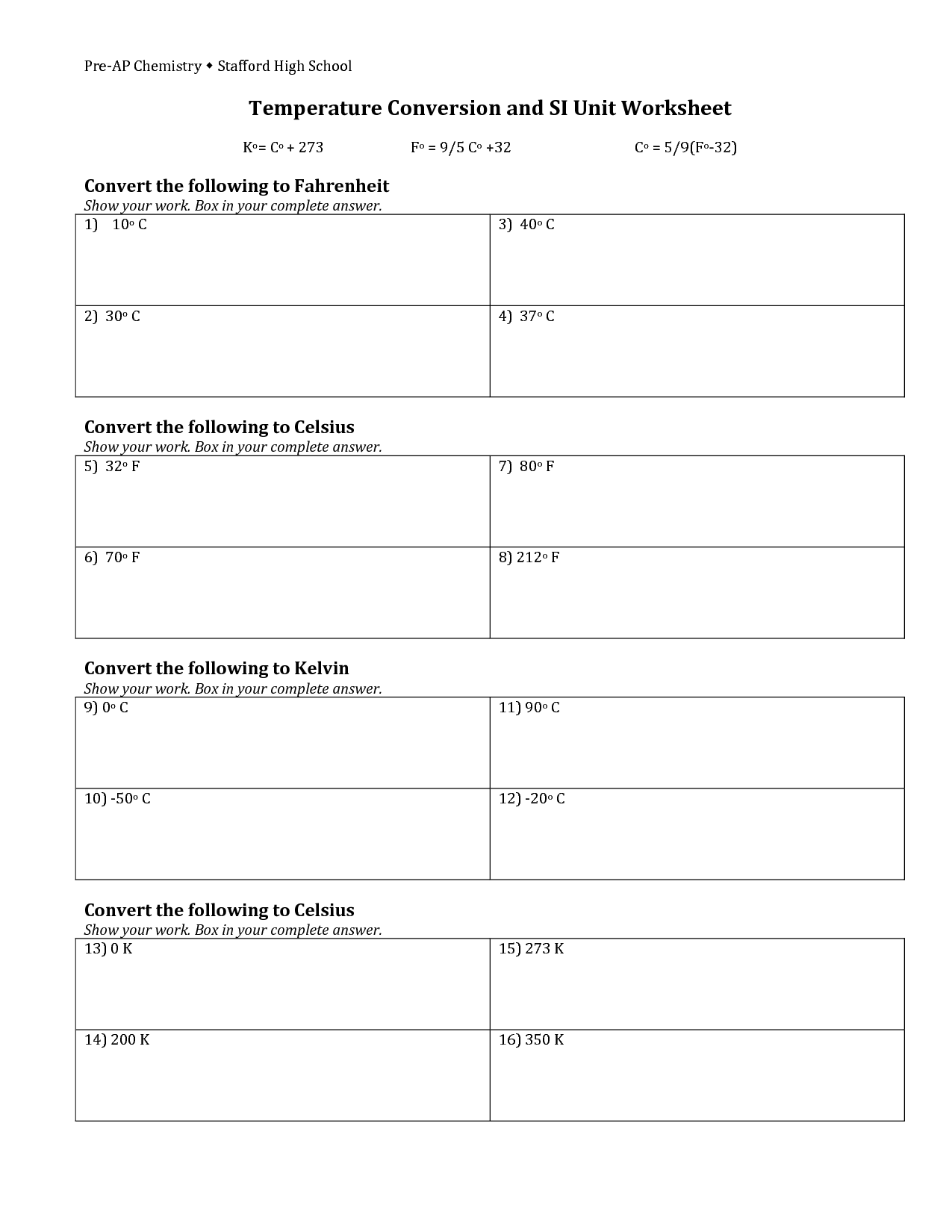 13 Best Images of Kelvin Temperature Conversion Worksheet Kelvin Celsius Fahrenheit 13 Best Images of Kelvin Temperature Conversion Worksheet Kelvin Celsius Fahrenheit