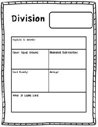 Division as Repeated Subtraction Worksheet