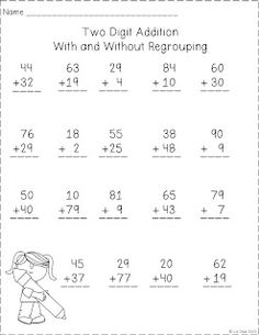 Two-Digit Addition without Regrouping