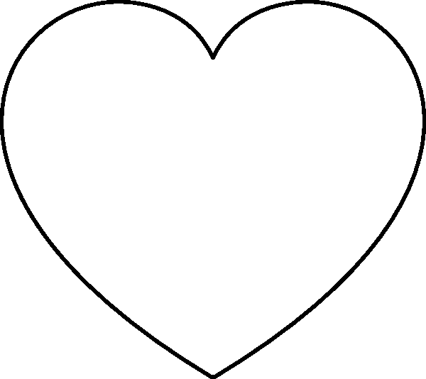 Color Heart Coloring Pages Image