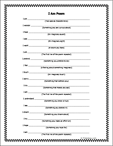 Sonnet Outline Worksheet