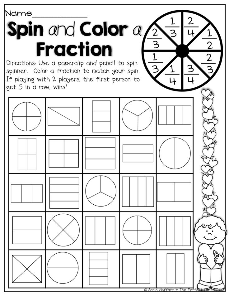 16 Best Images of 3rd Grade Fraction Practice Worksheets ...