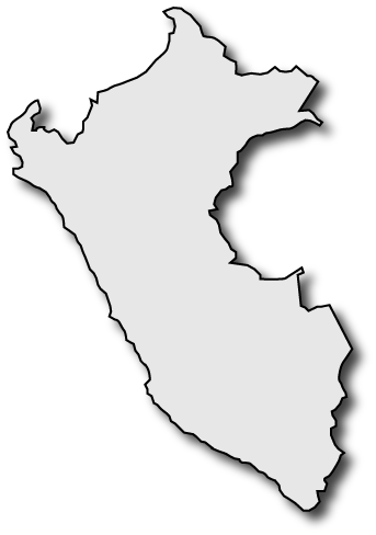 Peru Map Outline Image