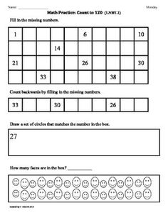 Common Core 1st Grade Math Worksheets Image