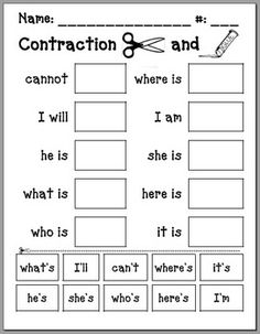 Contraction Cut and Paste Image