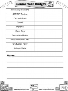 14 High School Graduation Worksheet / worksheeto.com