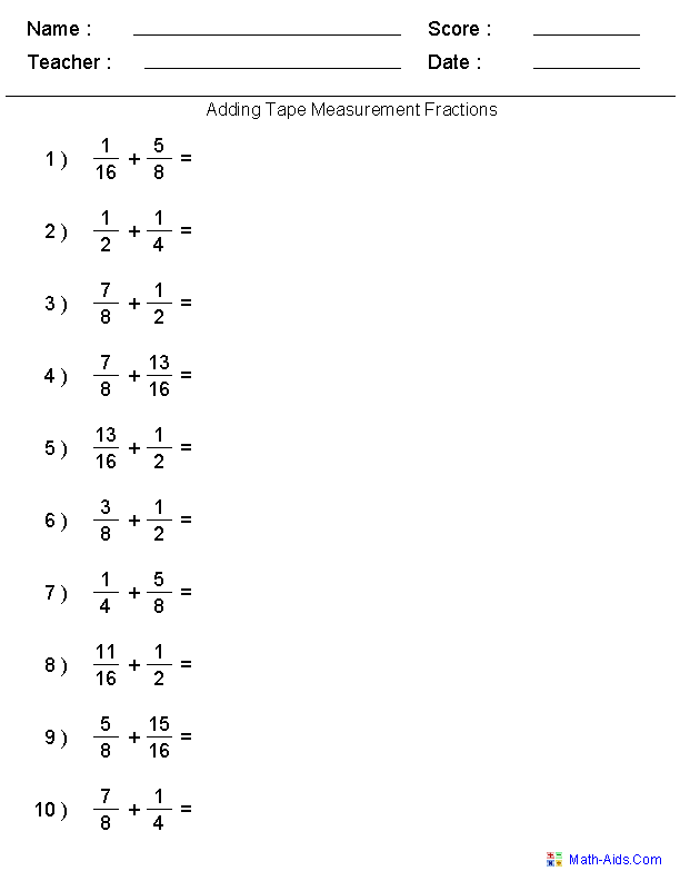 14 Adding Mixed Numbers Worksheets Worksheeto