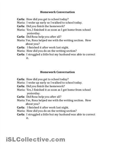 Adult ESL Conversation Worksheets Image