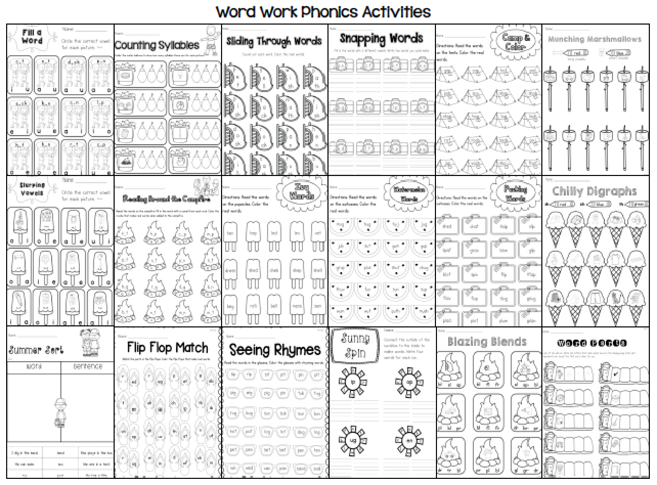 1st grade worksheet category page 14 worksheeto