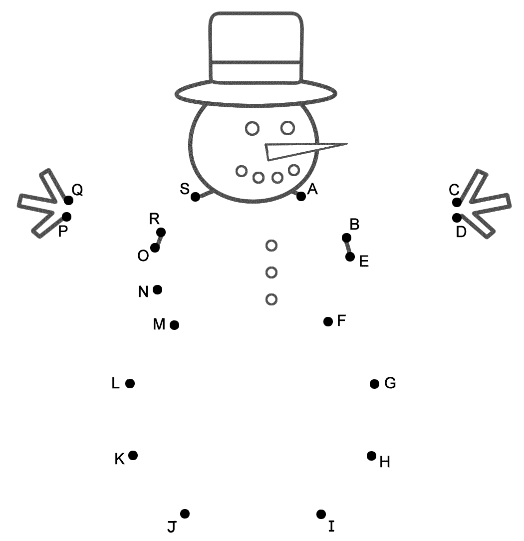 Christmas Connect the Dots Sheets Image