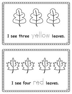 Fall Preschool Literacy Activities Image