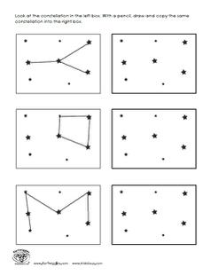 Free Printable Space Worksheets for Preschool Image