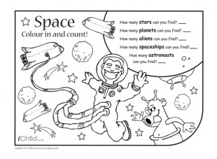 Outer Space Activity Worksheets Image