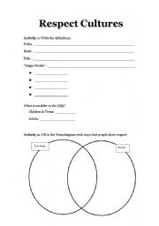 printable worksheets on respect