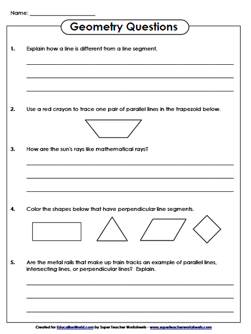 Super Teacher Worksheets Answers Image