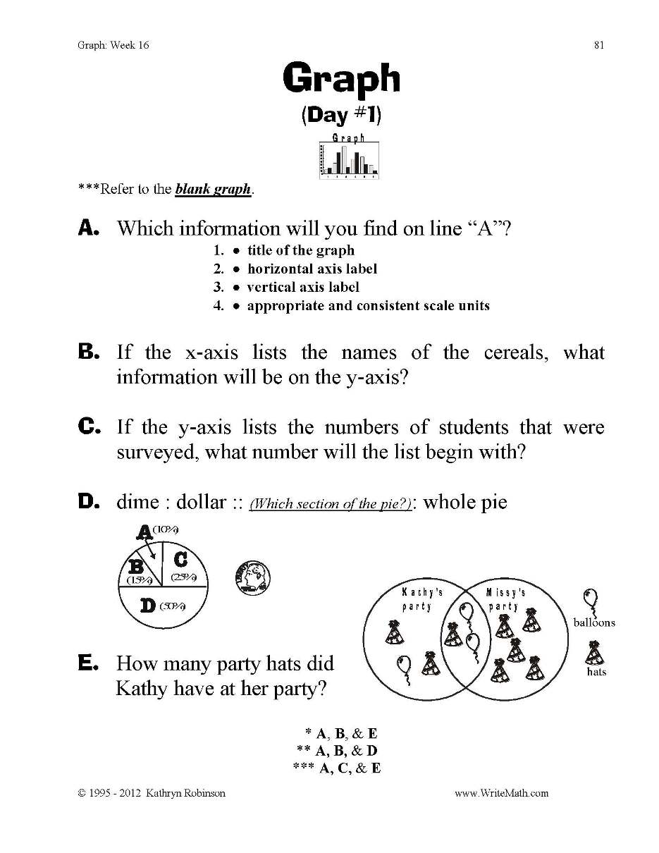 4th Worksheet 5th Grade Math Image