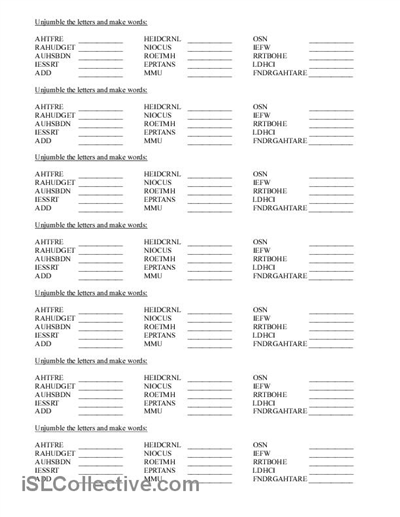 esl vocabulary worksheets for adults pdf