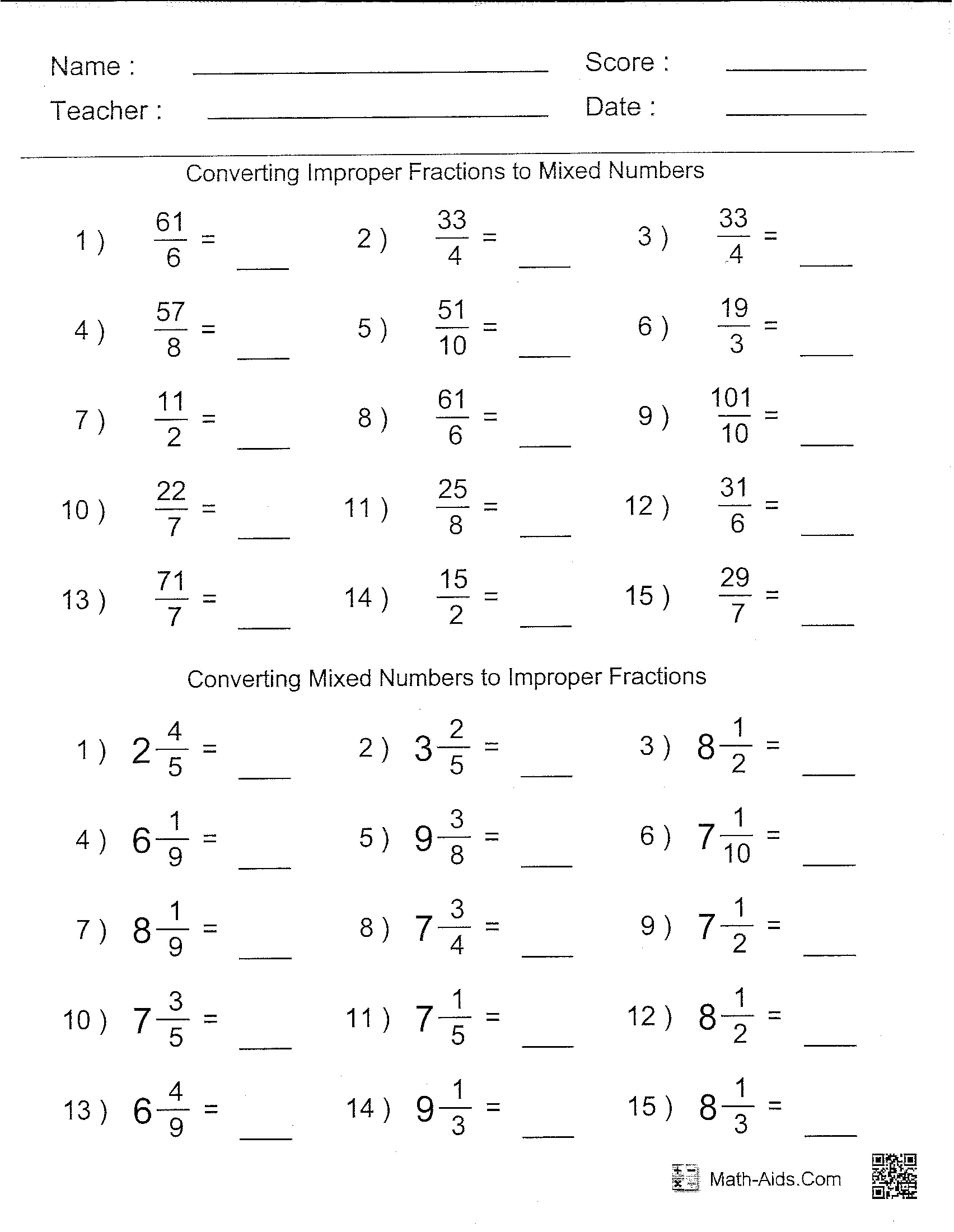 5 Best Images of 6th Grade Math Multiplication Worksheets