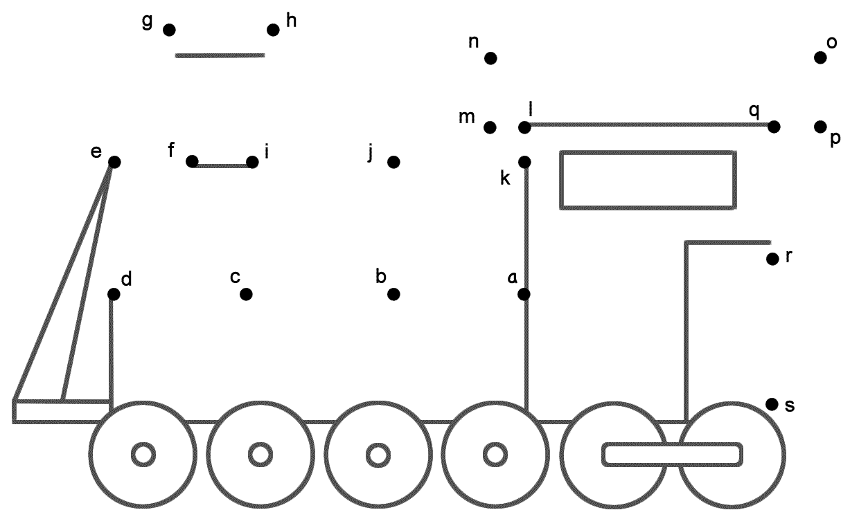 Connect the Dots Train Image