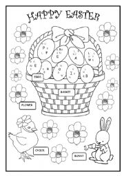 Free Easter Printable Worksheets for Kids Image