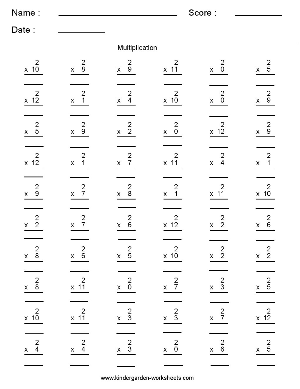 4 Best Images of 5th Grade Math Worksheets Multiplication ...
