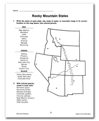 7 of the United States Regions Worksheets Image