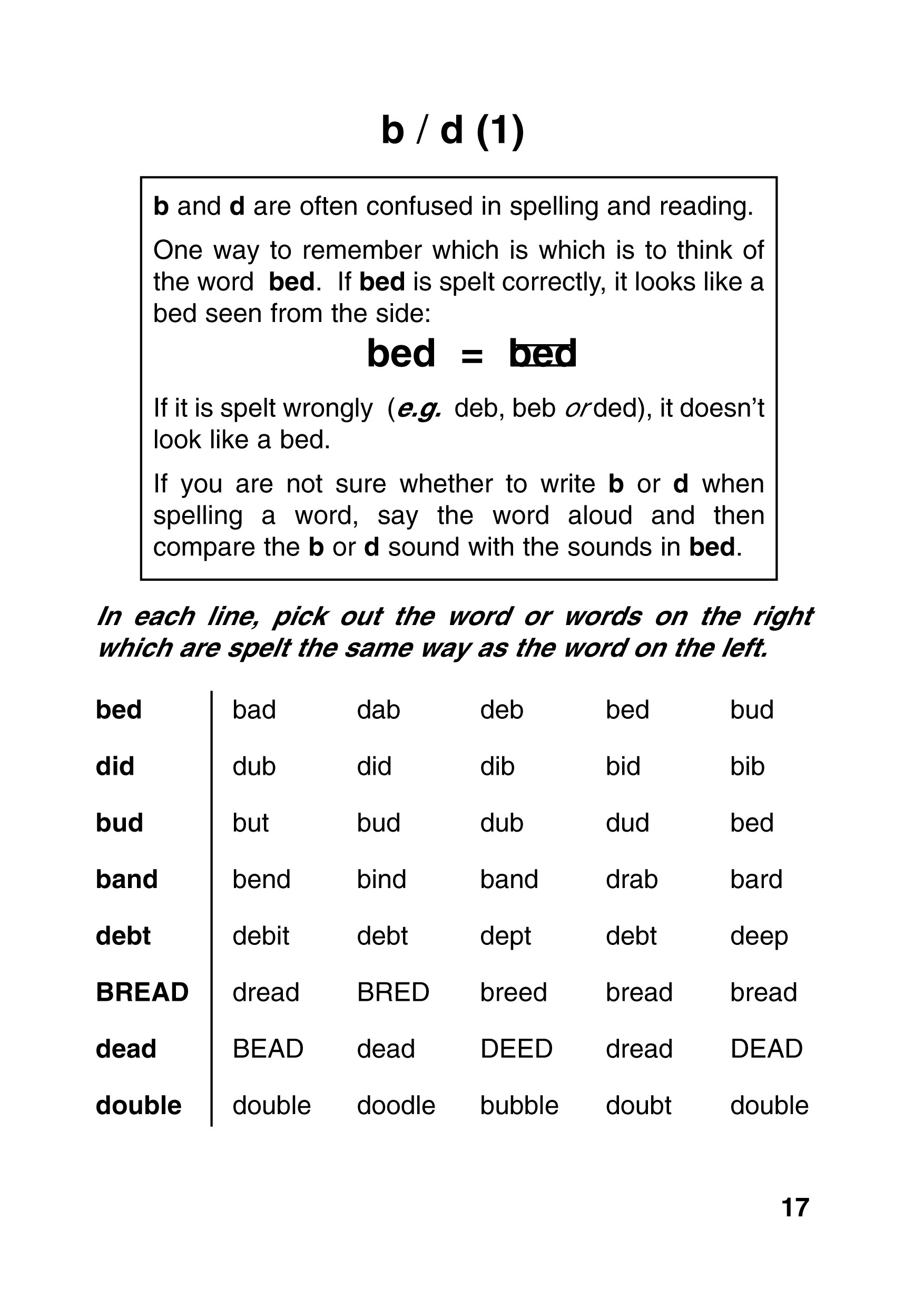 Adult Spelling Workbooks Image