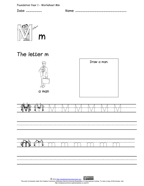 Alphabet Handwriting Worksheets Image