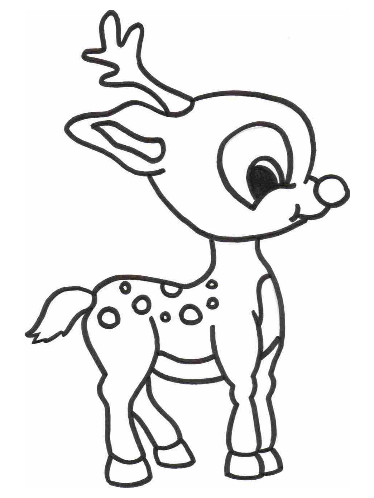 Baby Animals Coloring Pages Image