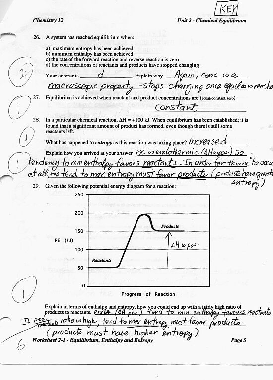 Curves Worksheet Answer Key Chemistry 2 Image